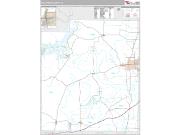 Palo Pinto County, TX <br /> Wall Map <br /> Premium Style 2025 Map