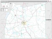 Panola County, TX <br /> Wall Map <br /> Premium Style 2025 Map