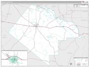 Pecos County, TX <br /> Wall Map <br /> Premium Style 2025 Map