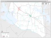 Rains County, TX <br /> Wall Map <br /> Premium Style 2025 Map