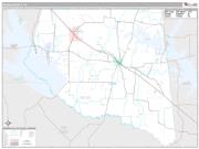 Rains County, TX <br /> Wall Map <br /> Premium Style 2024 Map