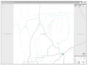 Roberts County, TX <br /> Wall Map <br /> Premium Style 2025 Map