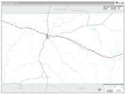 Sutton County, TX <br /> Wall Map <br /> Premium Style 2025 Map
