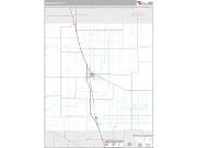Swisher County, TX <br /> Wall Map <br /> Premium Style 2025 Map