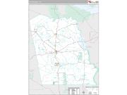 Tyler County, TX <br /> Wall Map <br /> Premium Style 2025 Map
