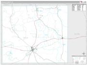 Uvalde County, TX <br /> Wall Map <br /> Premium Style 2025 Map