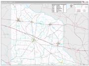 Van Zandt County, TX <br /> Wall Map <br /> Premium Style 2025 Map