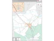 Walker County, TX <br /> Wall Map <br /> Premium Style 2025 Map