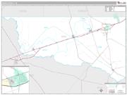 Ward County, TX <br /> Wall Map <br /> Premium Style 2025 Map