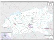 Washington County, TX <br /> Wall Map <br /> Premium Style 2025 Map