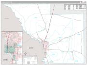 Webb County, TX <br /> Wall Map <br /> Premium Style 2025 Map