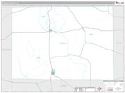 Zavala County, TX <br /> Wall Map <br /> Premium Style 2025 Map
