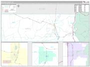 Beaver County, UT <br /> Wall Map <br /> Premium Style 2025 Map