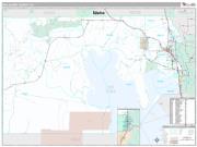 Box Elder County, UT <br /> Wall Map <br /> Premium Style 2025 Map