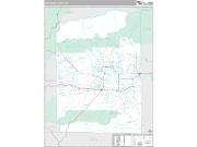 Duchesne County, UT <br /> Wall Map <br /> Premium Style 2025 Map