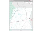 Emery County, UT <br /> Wall Map <br /> Premium Style 2025 Map