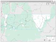 Garfield County, UT <br /> Wall Map <br /> Premium Style 2025 Map