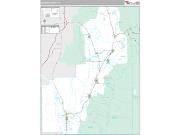 Sanpete County, UT <br /> Wall Map <br /> Premium Style 2025 Map