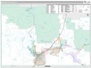 Washington County, UT <br /> Wall Map <br /> Premium Style 2025 Map