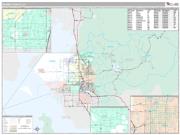 Weber County, UT <br /> Wall Map <br /> Premium Style 2025 Map