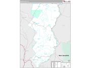 Essex County, VT <br /> Wall Map <br /> Premium Style 2025 Map