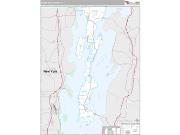 Grand Isle County, VT <br /> Wall Map <br /> Premium Style 2025 Map
