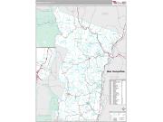 Windsor County, VT <br /> Wall Map <br /> Premium Style 2025 Map