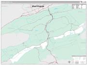 Bland County, VA <br /> Wall Map <br /> Premium Style 2025 Map