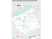 Dickenson County, VA <br /> Wall Map <br /> Premium Style 2025 Map