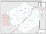 Dinwiddie County, VA <br /> Wall Map <br /> Premium Style 2025 Map