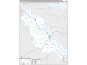 Essex County, VA <br /> Wall Map <br /> Premium Style 2025 Map