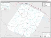 Fluvanna County, VA <br /> Wall Map <br /> Premium Style 2025 Map