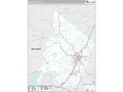 Frederick County, VA <br /> Wall Map <br /> Premium Style 2025 Map