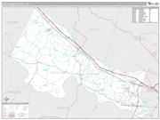 Goochland County, VA <br /> Wall Map <br /> Premium Style 2025 Map