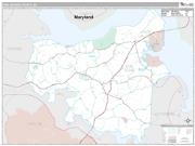 King George County, VA <br /> Wall Map <br /> Premium Style 2025 Map