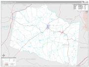 Lunenburg County, VA <br /> Wall Map <br /> Premium Style 2025 Map