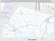 Mecklenburg County, VA <br /> Wall Map <br /> Premium Style 2025 Map