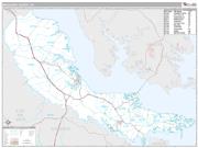 Middlesex County, VA <br /> Wall Map <br /> Premium Style 2025 Map