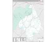 Nelson County, VA <br /> Wall Map <br /> Premium Style 2025 Map