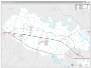 New Kent County, VA <br /> Wall Map <br /> Premium Style 2025 Map