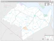 Surry County, VA <br /> Wall Map <br /> Premium Style 2025 Map