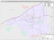 Salem County, VA <br /> Wall Map <br /> Premium Style 2025 Map