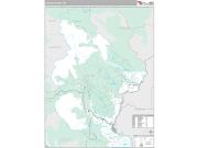 Chelan County, WA <br /> Wall Map <br /> Premium Style 2025 Map