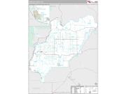 Douglas County, WA <br /> Wall Map <br /> Premium Style 2025 Map