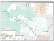 Kittitas County, WA <br /> Wall Map <br /> Premium Style 2025 Map