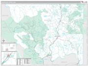 Okanogan County, WA <br /> Wall Map <br /> Premium Style 2025 Map
