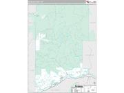 Skamania County, WA <br /> Wall Map <br /> Premium Style 2025 Map