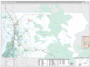 Snohomish County, WA <br /> Wall Map <br /> Premium Style 2025 Map