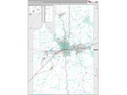 Spokane County, WA <br /> Wall Map <br /> Premium Style 2025 Map