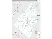 Jefferson County, WV <br /> Wall Map <br /> Premium Style 2025 Map